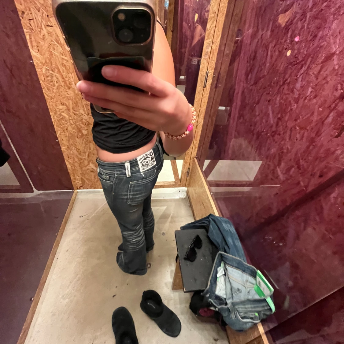 Cheap Monday bootcut/flared jeans låg midja - 1