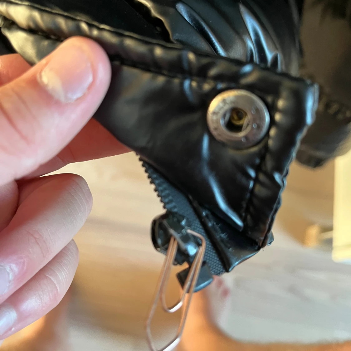 Snygg glansig vinterjacka - 2