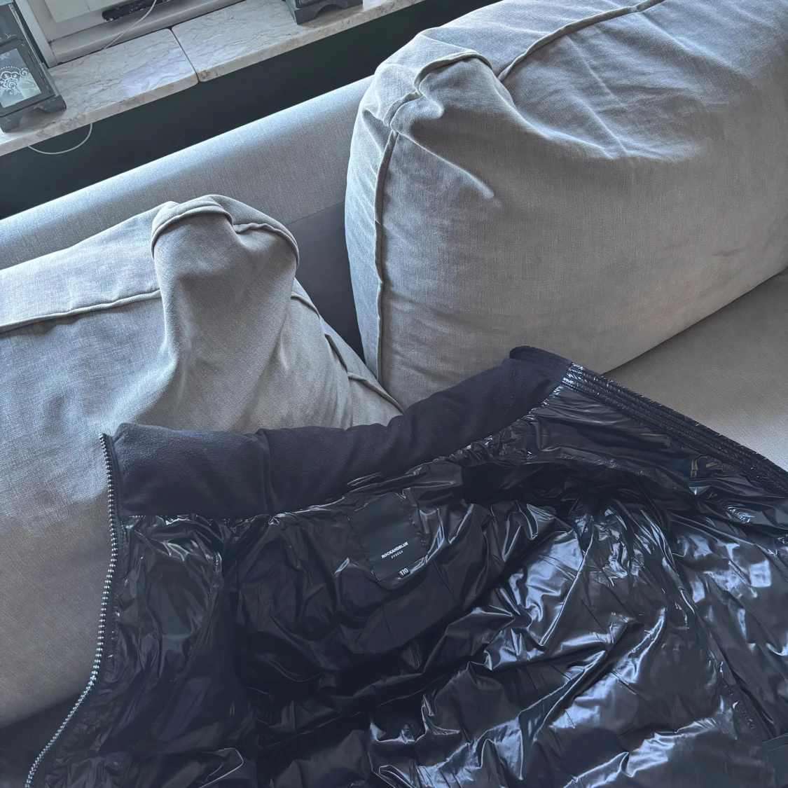 Svart pufferjacka Rockandblue - 4