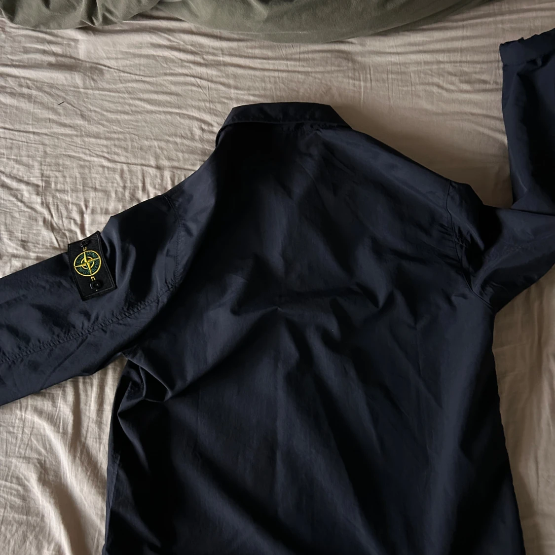 Mörkblå overshirt från Stone Island - 2