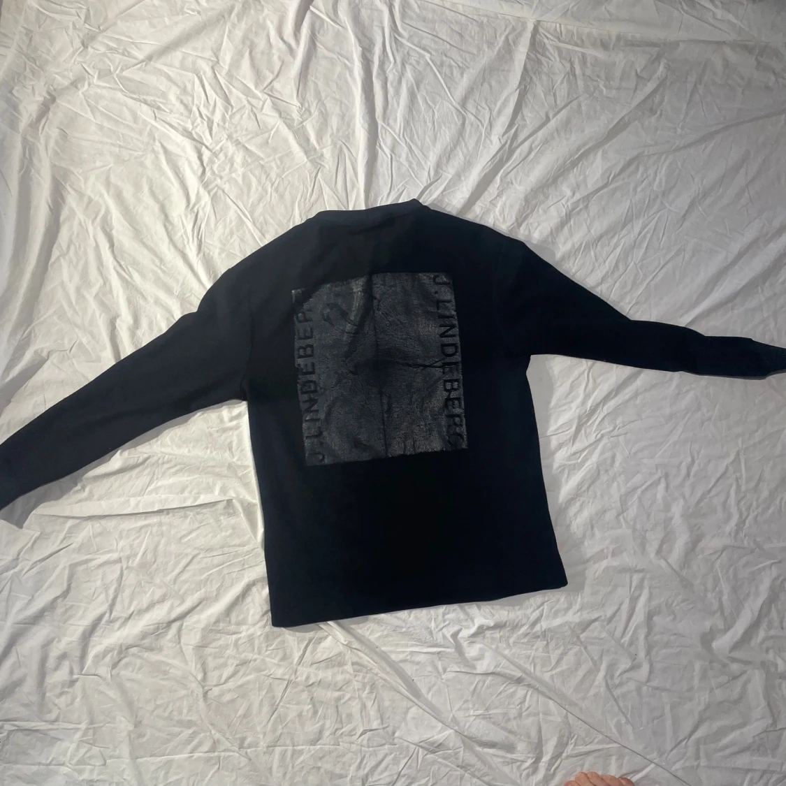 Svart långärmad tröja J.Lindeberg M - 1