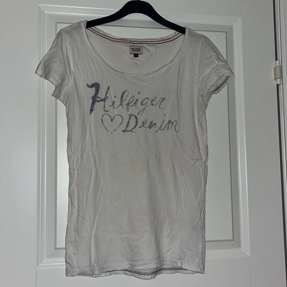 Vit t-shirt Hilfiger Denim XS