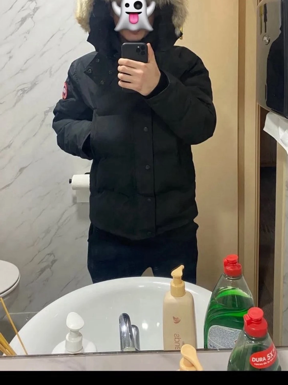 Svart dunjacka från Canada Goose - 1