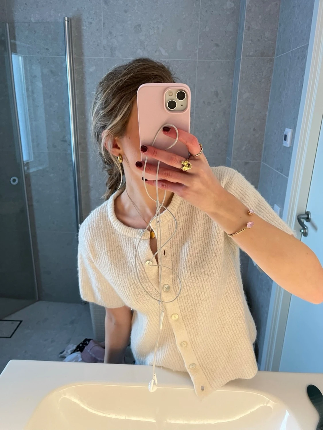 kortärmad kofta - 2