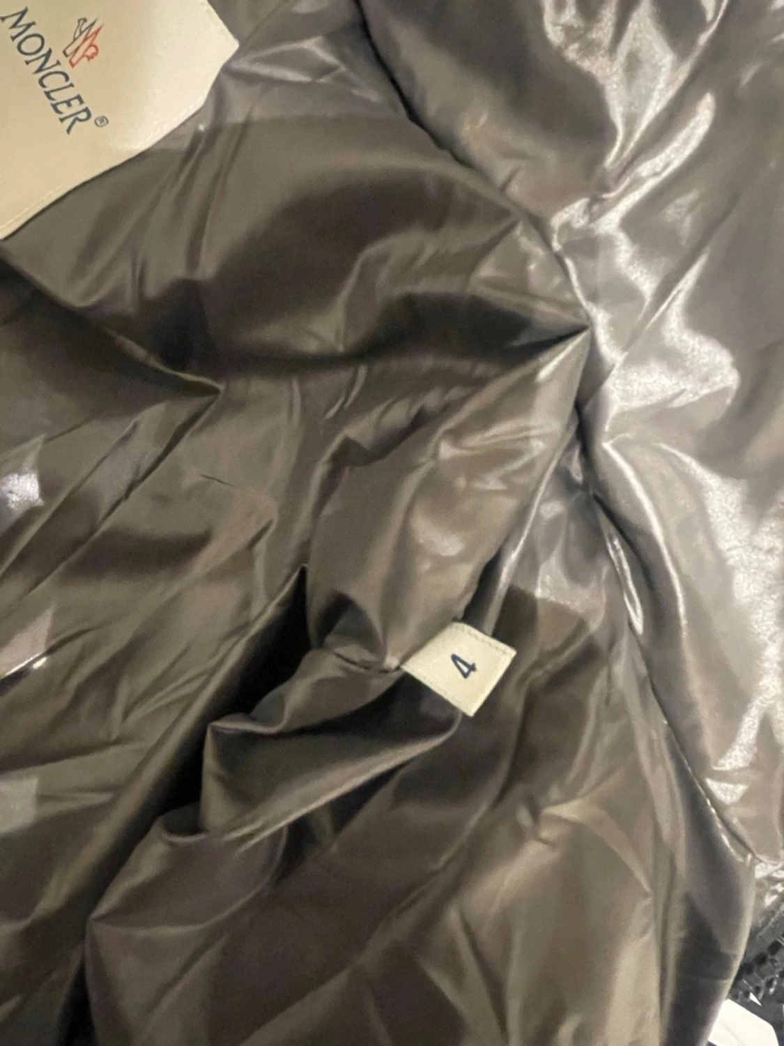 Moncler Maya Jacket Dark Grey  - 4