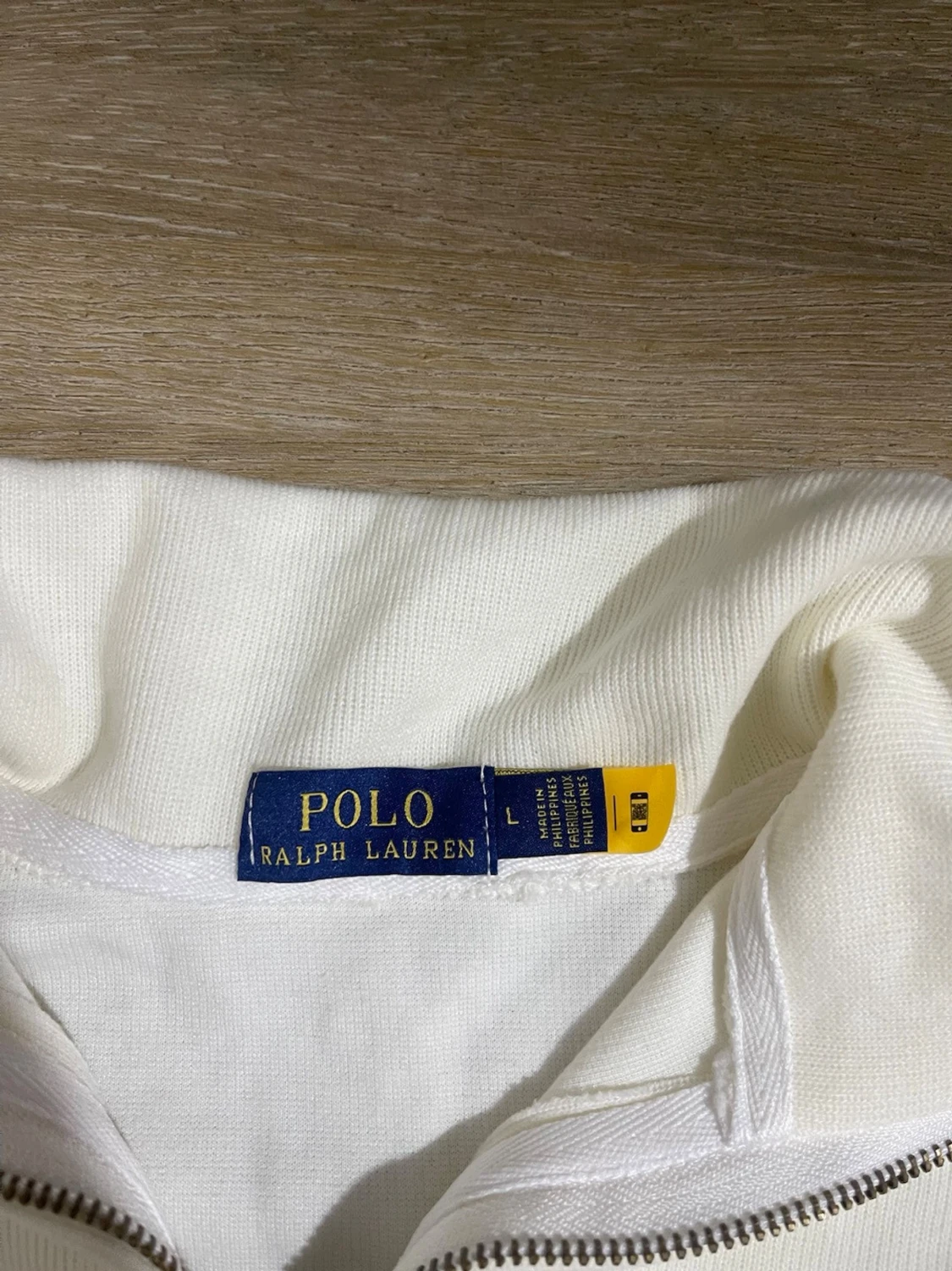 Vit halvzip från Polo Ralph Lauren - 4