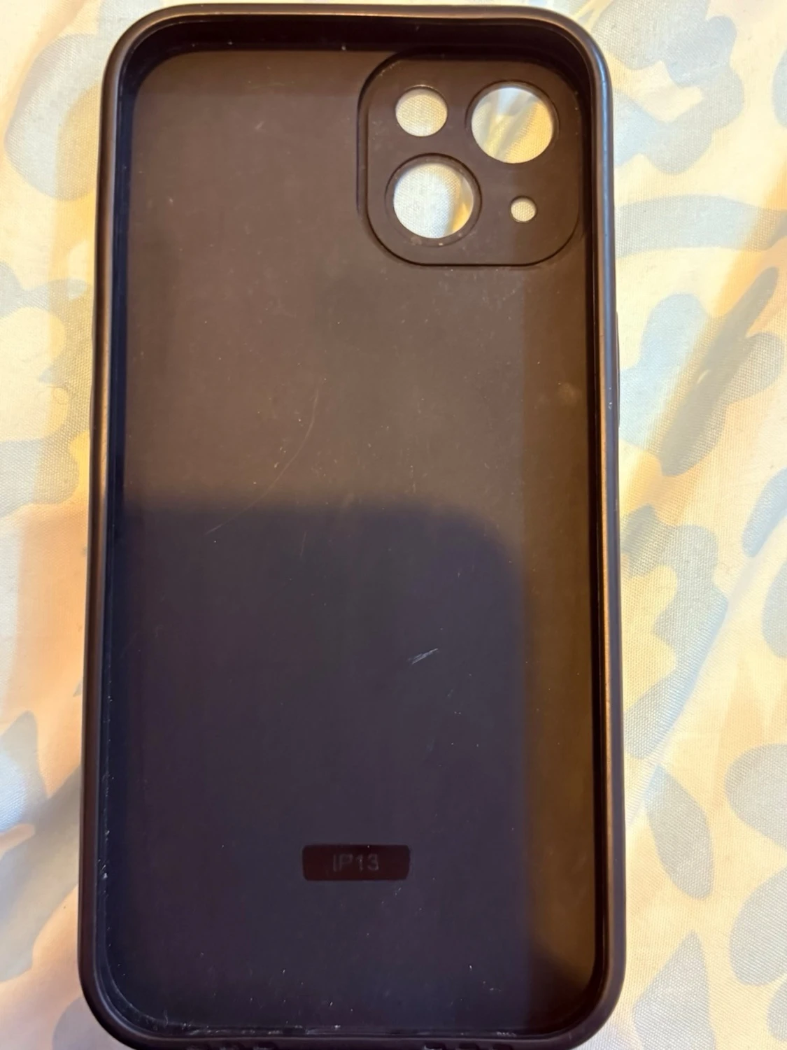 Blommigt mobilskal i rosa och beige - 2