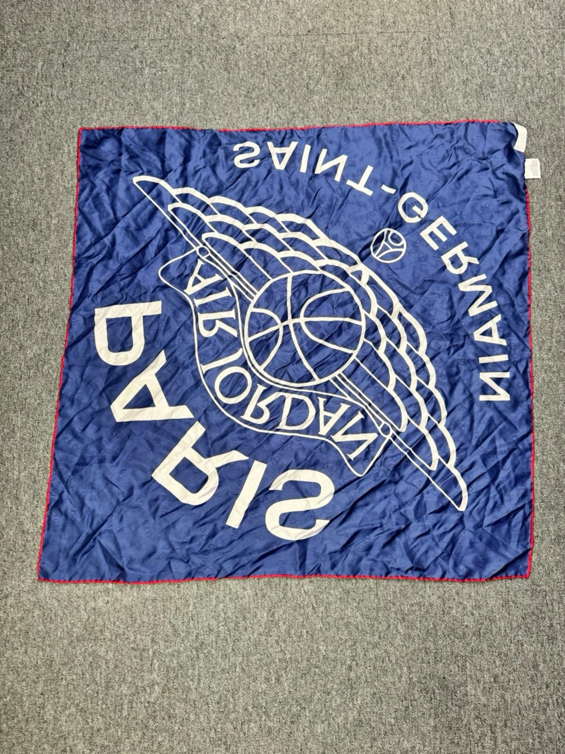 Blå Paris Saint-Germain Air Jordan halsduk - 1