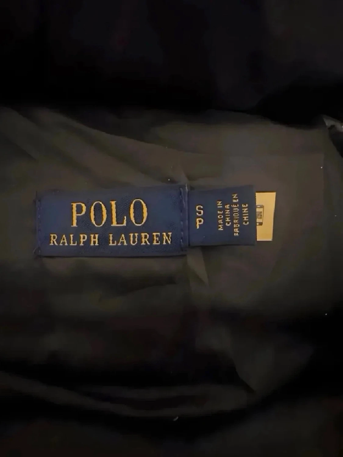 Svart pufferjacka från Polo Ralph Lauren - 1