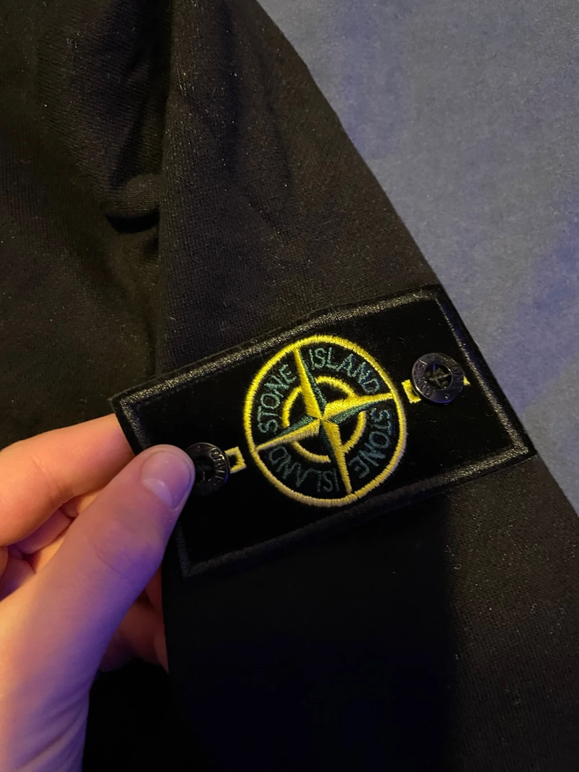 Svart Stone Island sweatshirt - 2