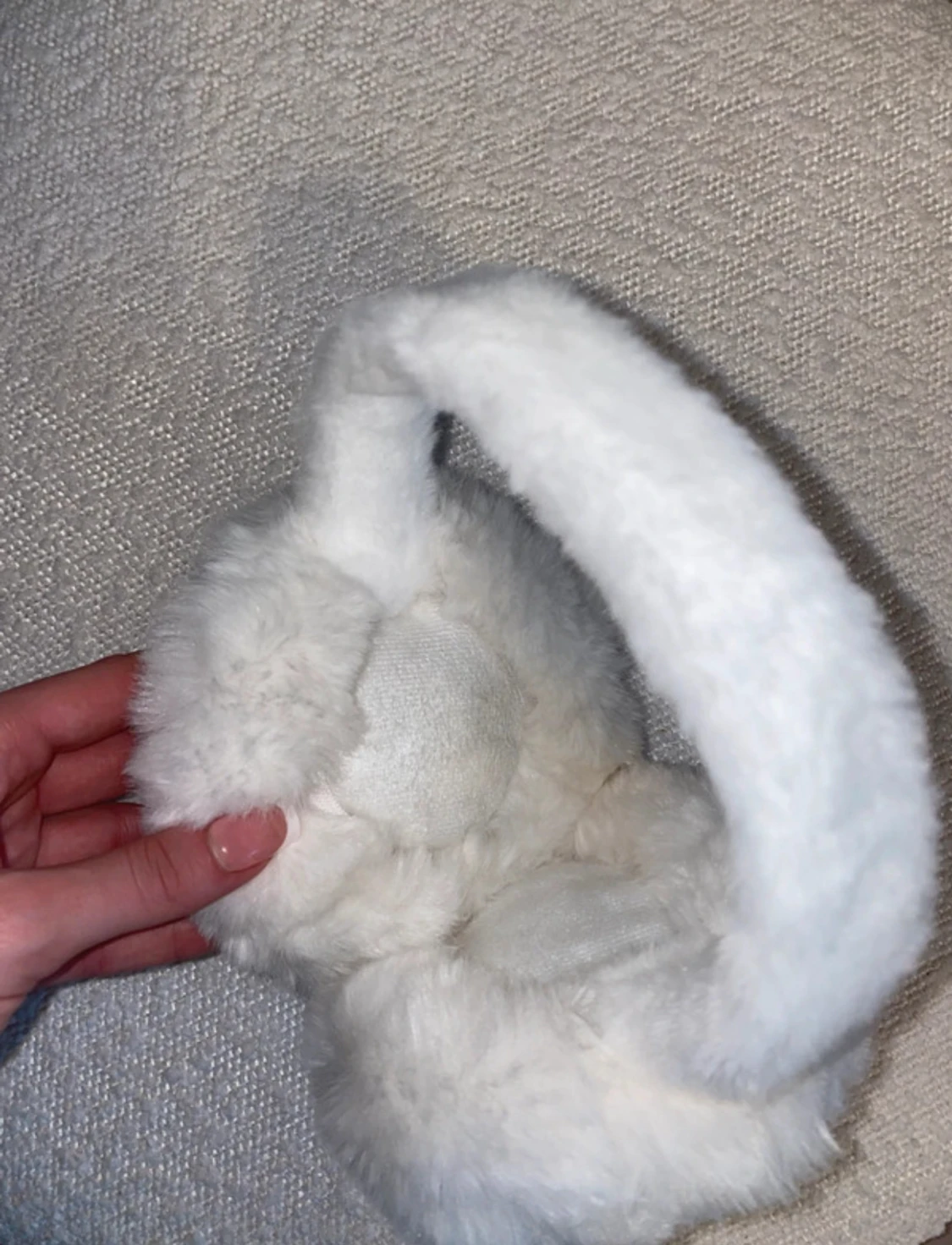 Vita öronmuffar - 1