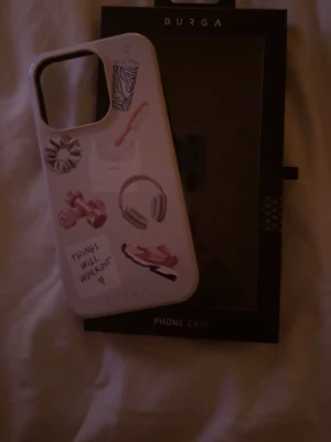 Burga mobilskal, iPhone 15 PRO - Som ny för iPhone 15 PRO bara