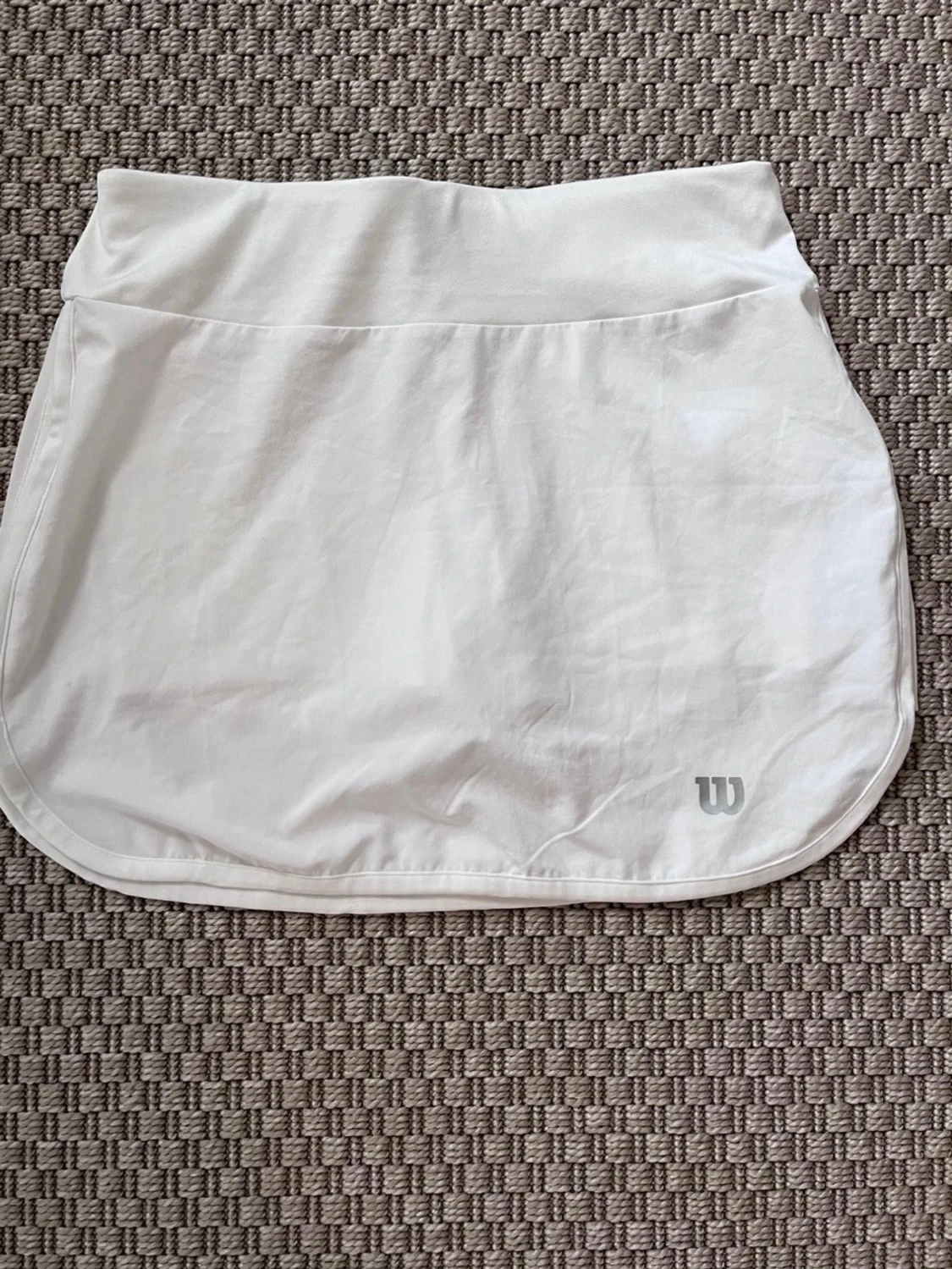 Wilson padelkjol tenniskjol XS vit