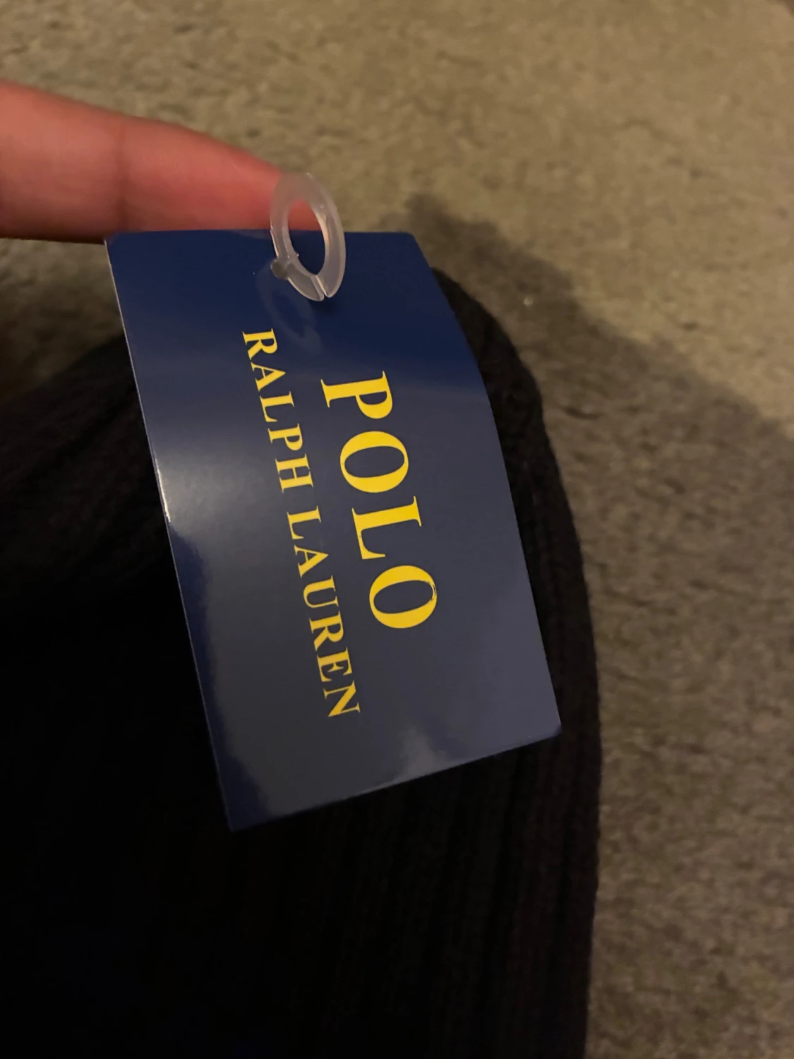 Svart Polo Ralph Lauren-mössa - 1