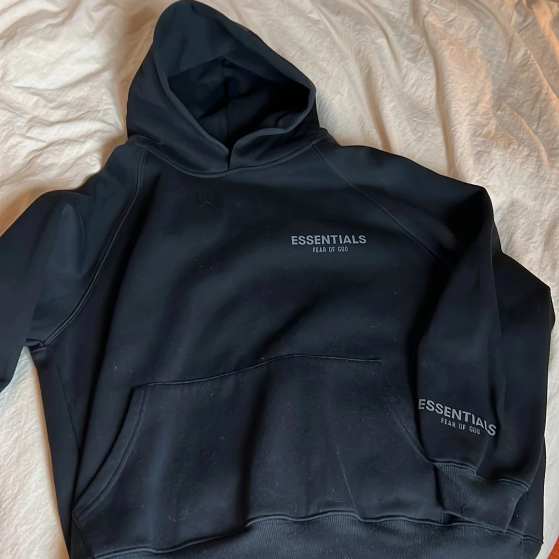 Essentials FOG hoodie svart