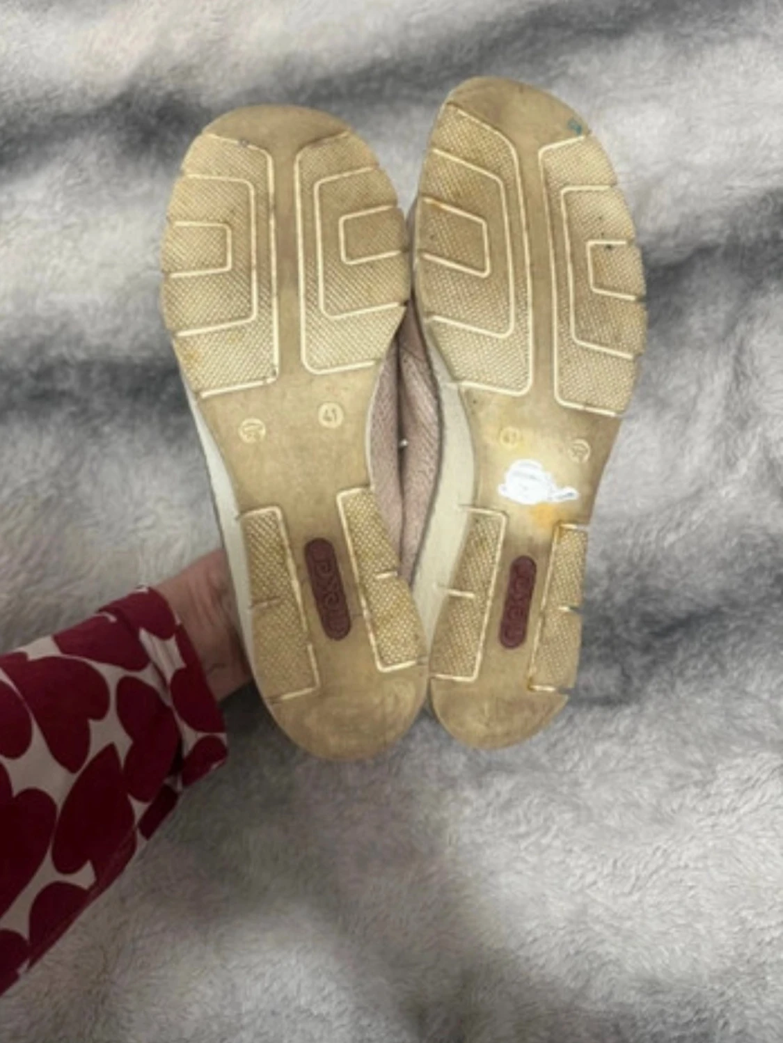 Rosa sneakers med dragkedja och snörning - 1