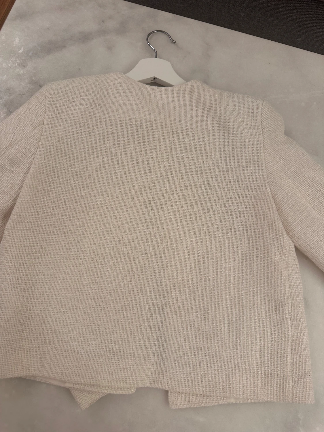 Beige kavaj från Sinsay XS - 3