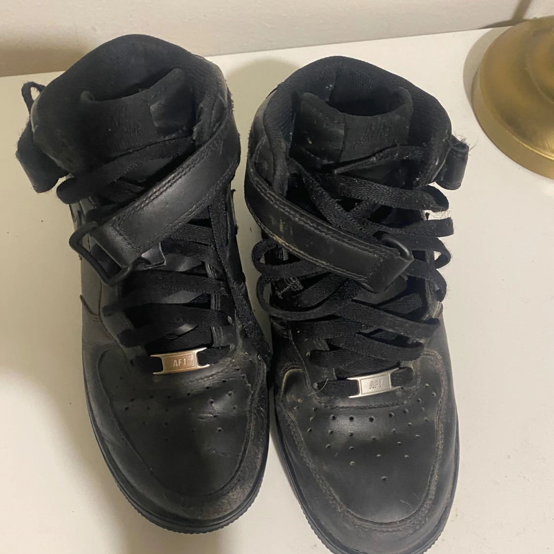 Svarta Nike Air Force 1 Mid sneakers - 3