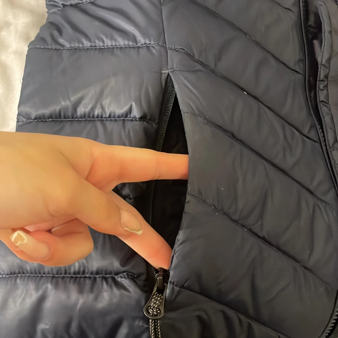 Mörkblå pufferjacka från McKinley - 2