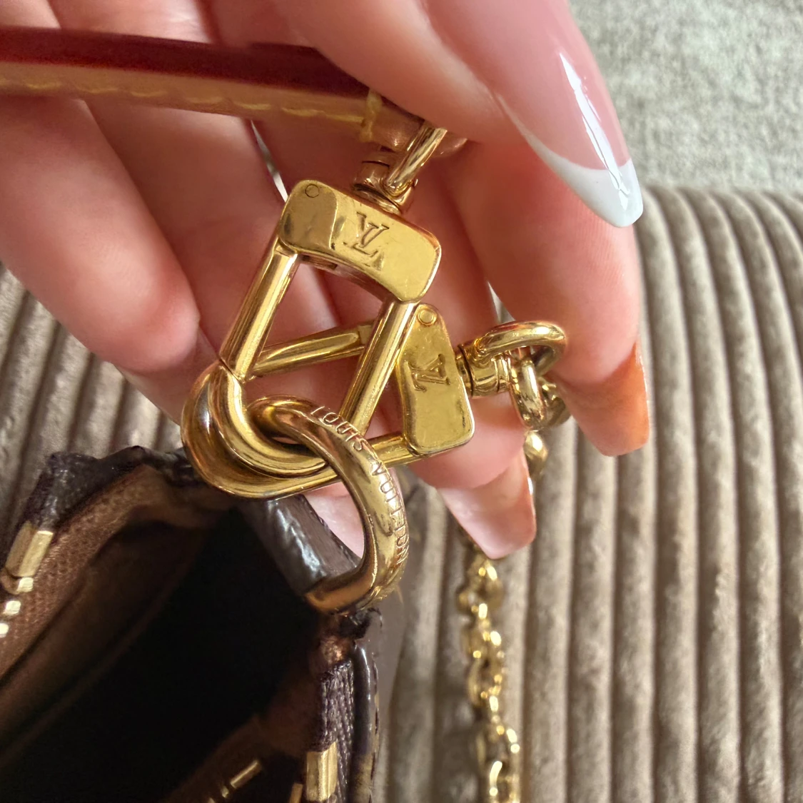 Louis Vuitton Monogram axelväska - 3