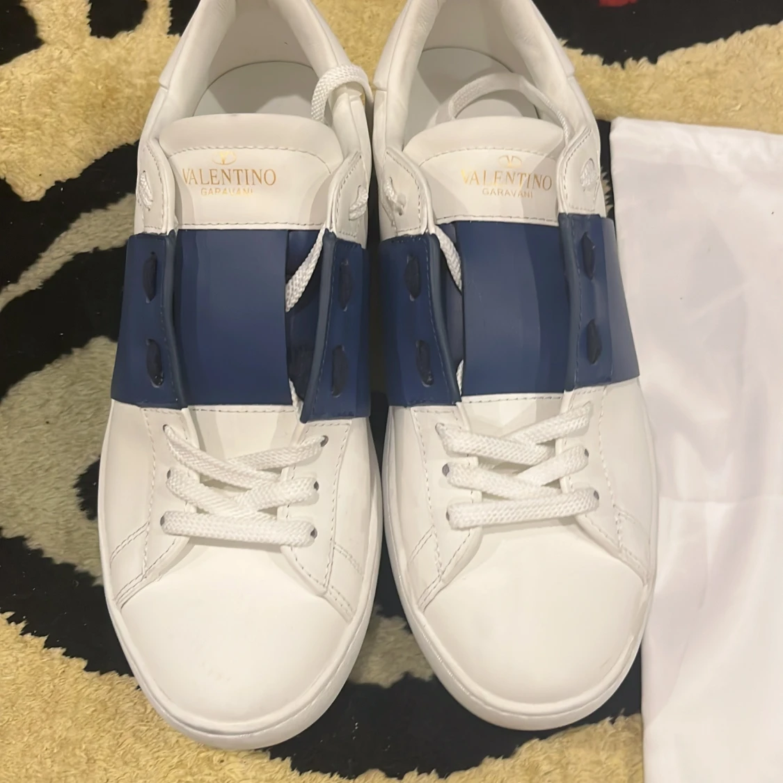 Valentino Garavani Open sneakers vit/blå - 1