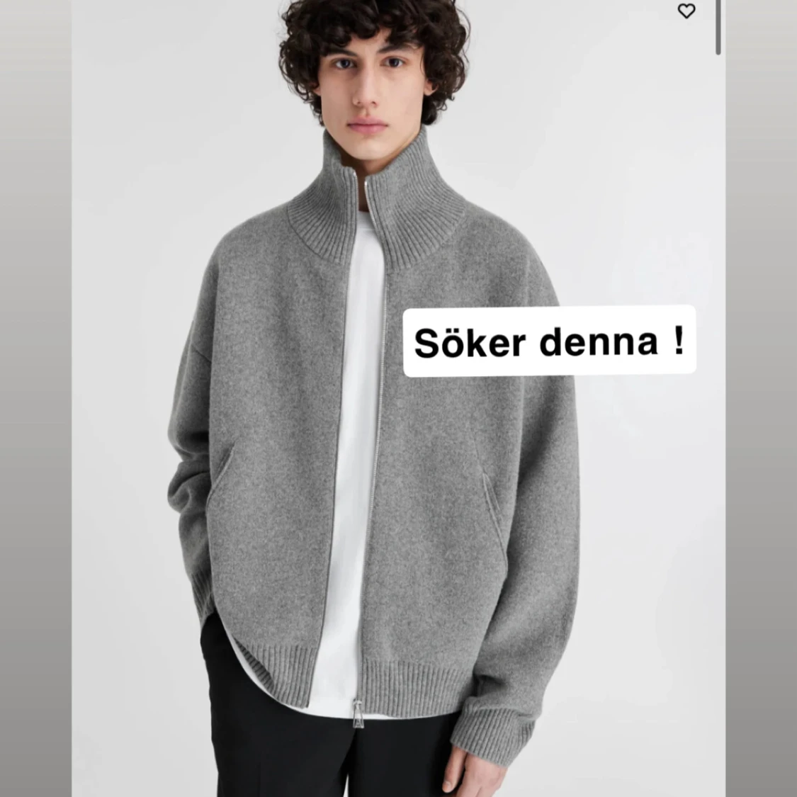 Söker denna kofta från axel arigato