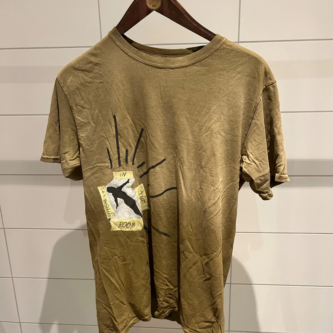 Cactus Jack khaki t-shirt Travis Scott