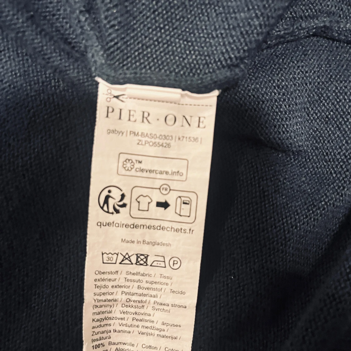 Fullzip från pier one - 3