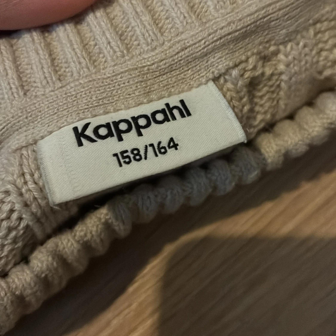 Beige flätad  tröja Kappahl - 2