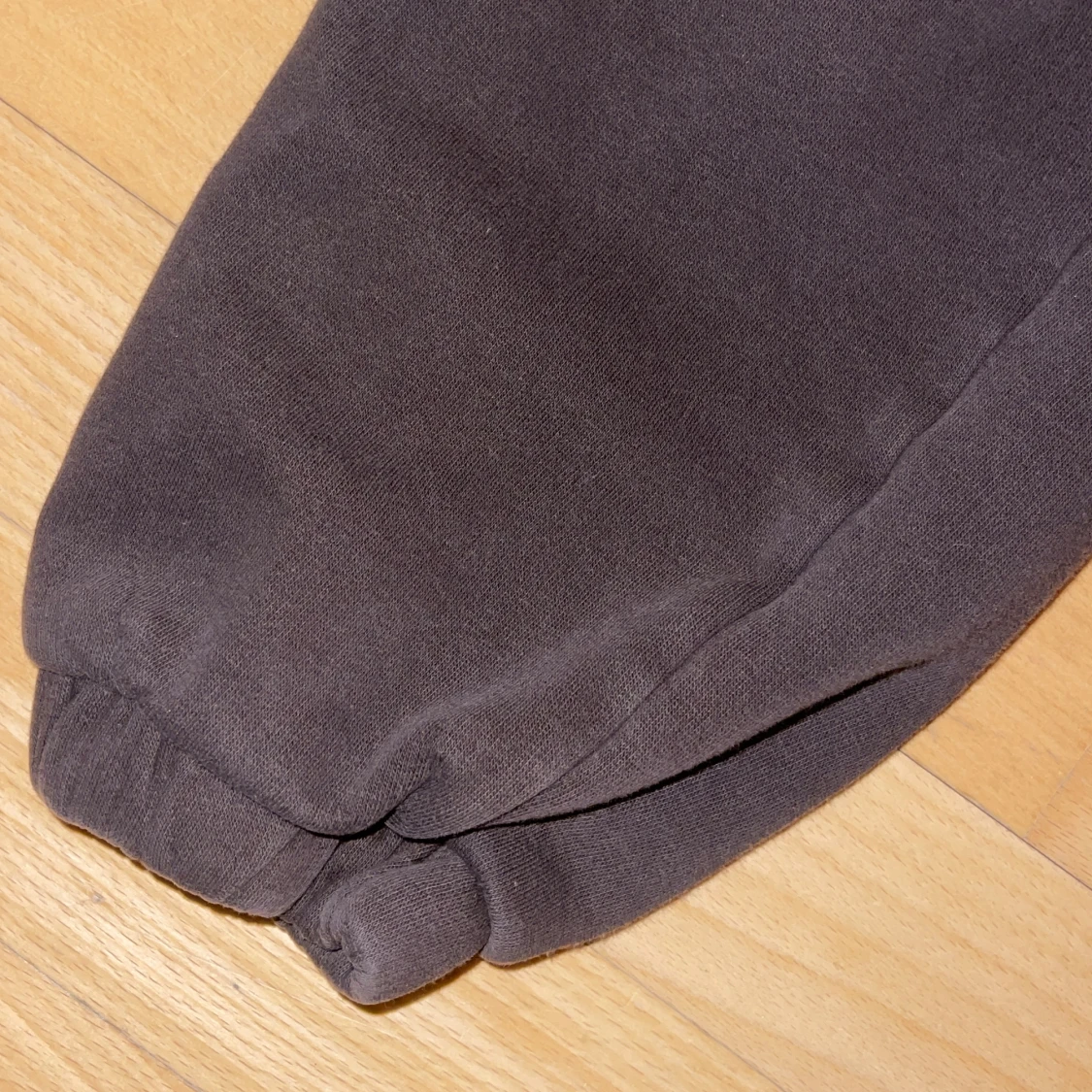 Bruna mjukisbyxor med resår - 2