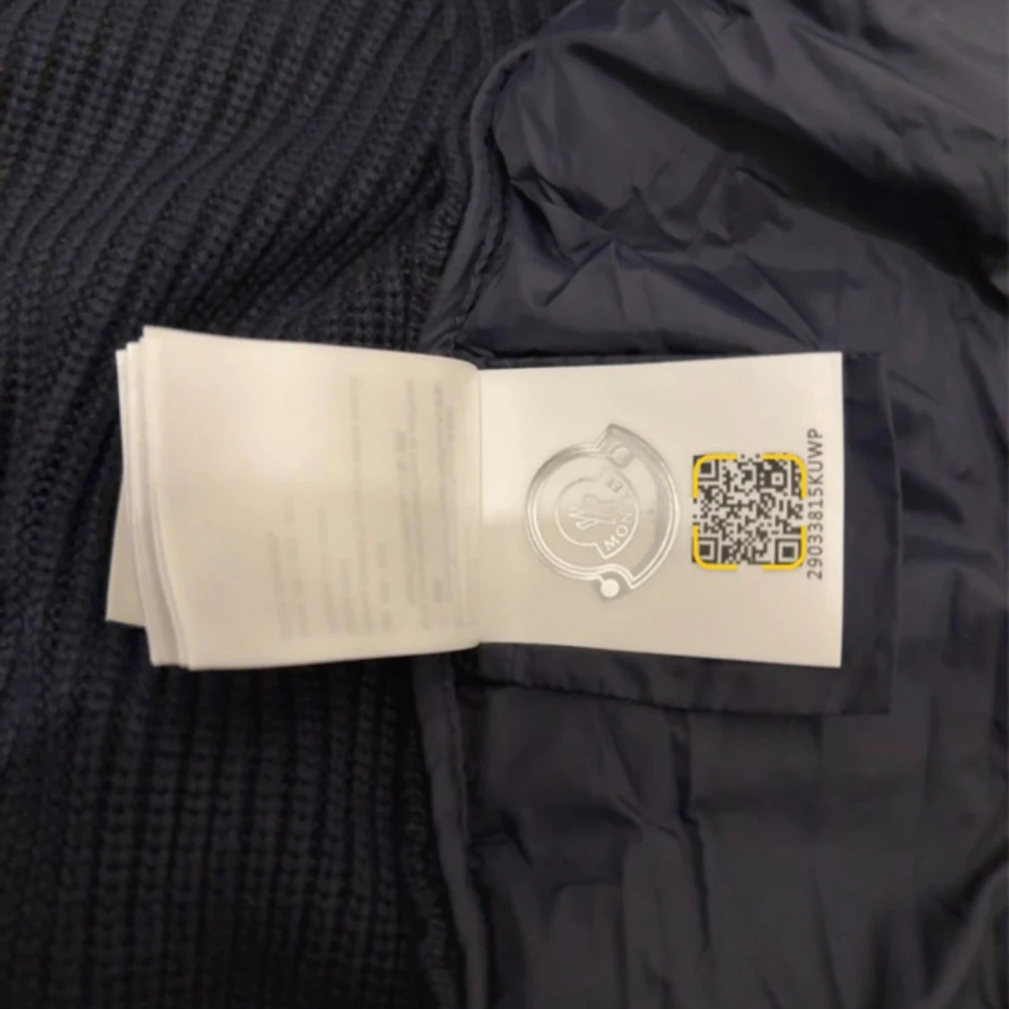 Mörkblå cardiganjacka från Moncler M - 4