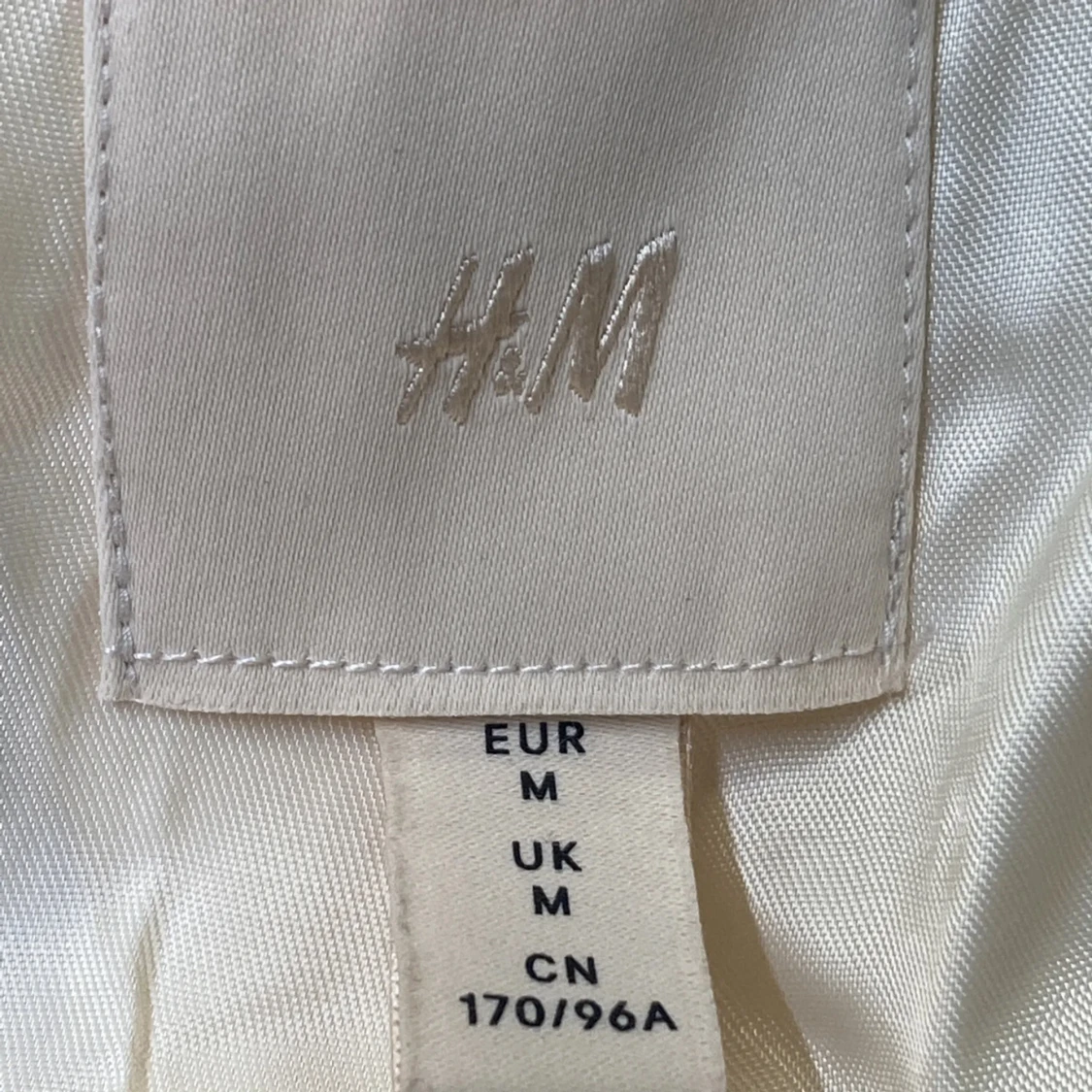 Beige teddyjacka från H&M, M - 2