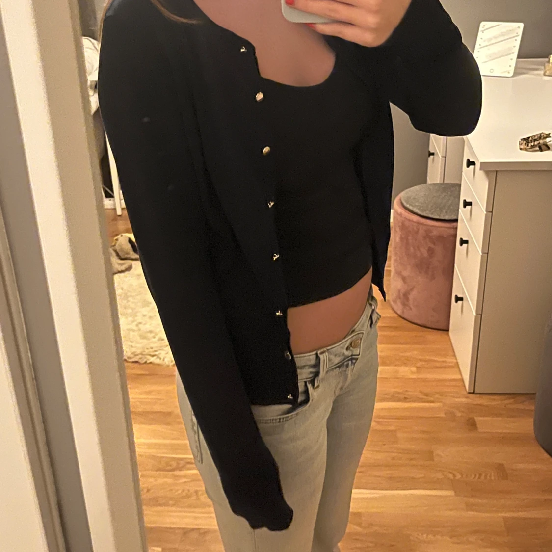 Mörkblå kofta från Holly & Whyte - 1