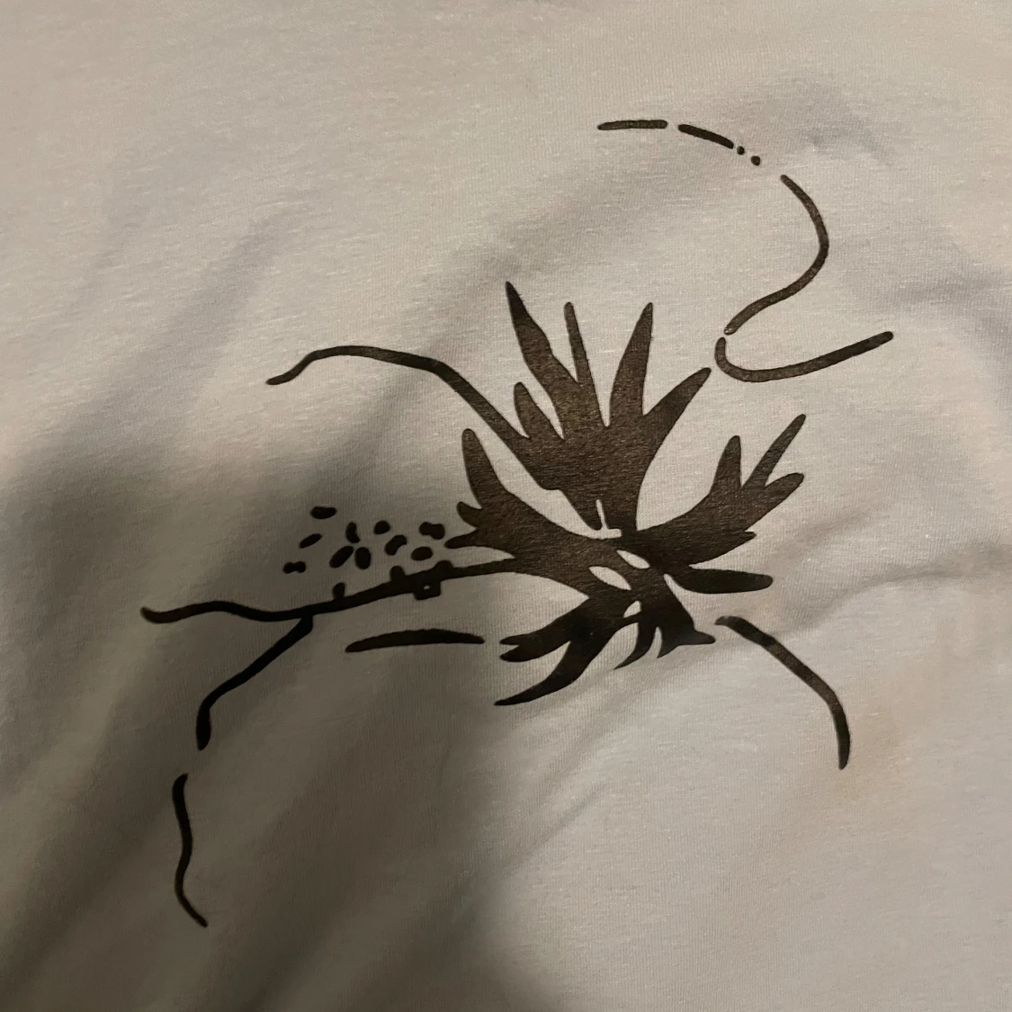 Blå och svart långärmad topp Stir Crazy - 2