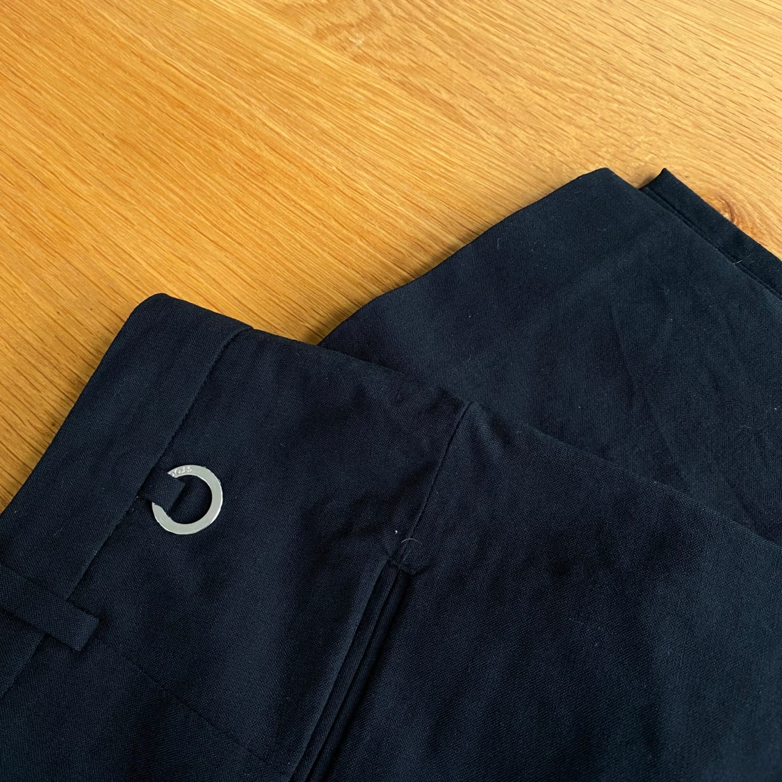 Svarta kostymbyxor med raka ben - 2