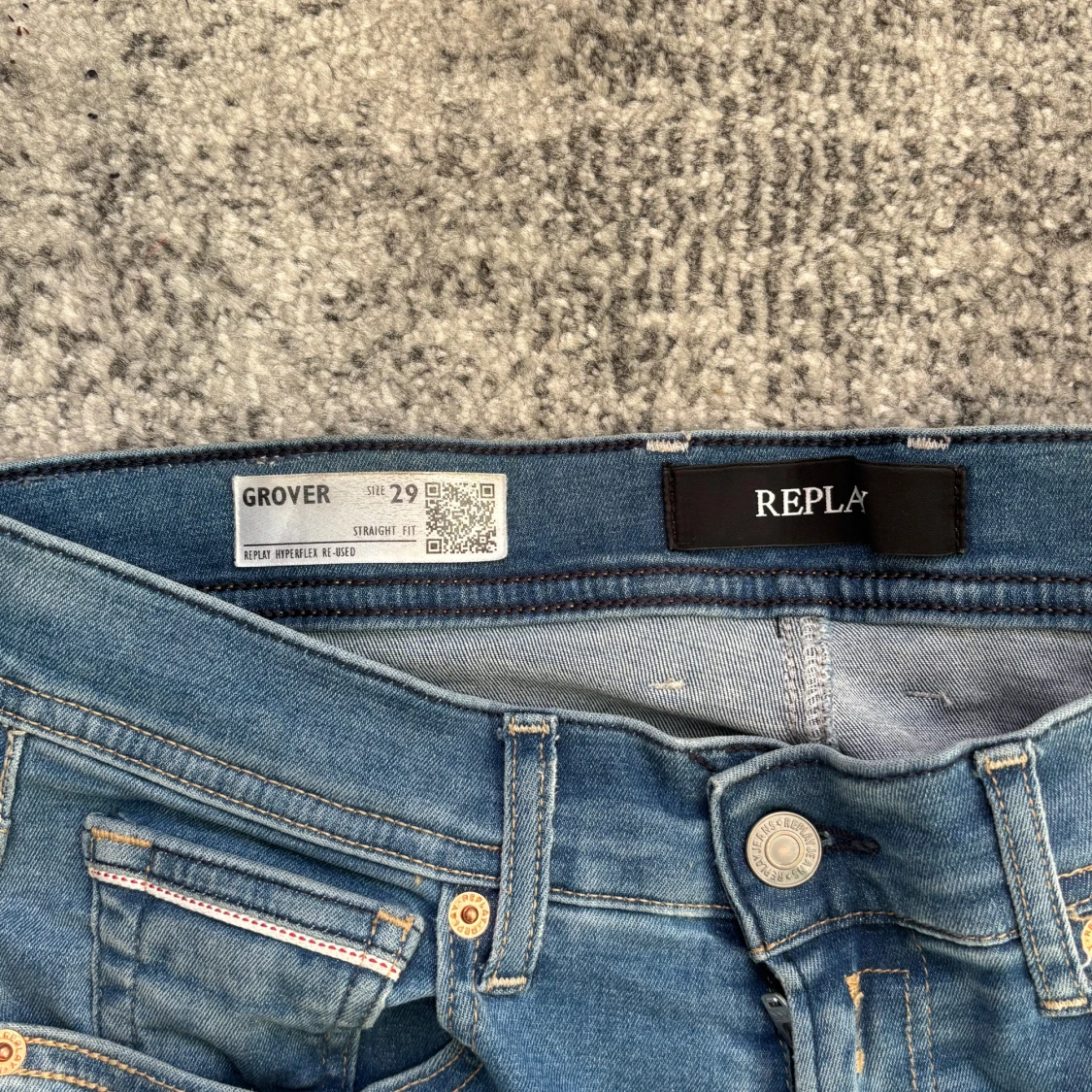 Replay Grover Hyperflex jeans blå - 2