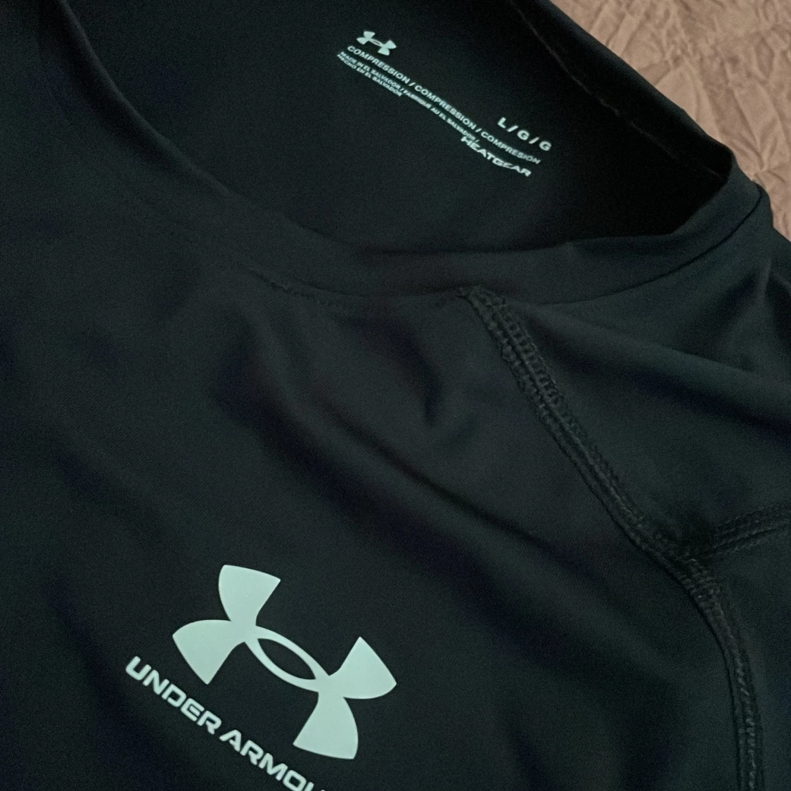Svart kompressionst-shirt Under Armour - 1