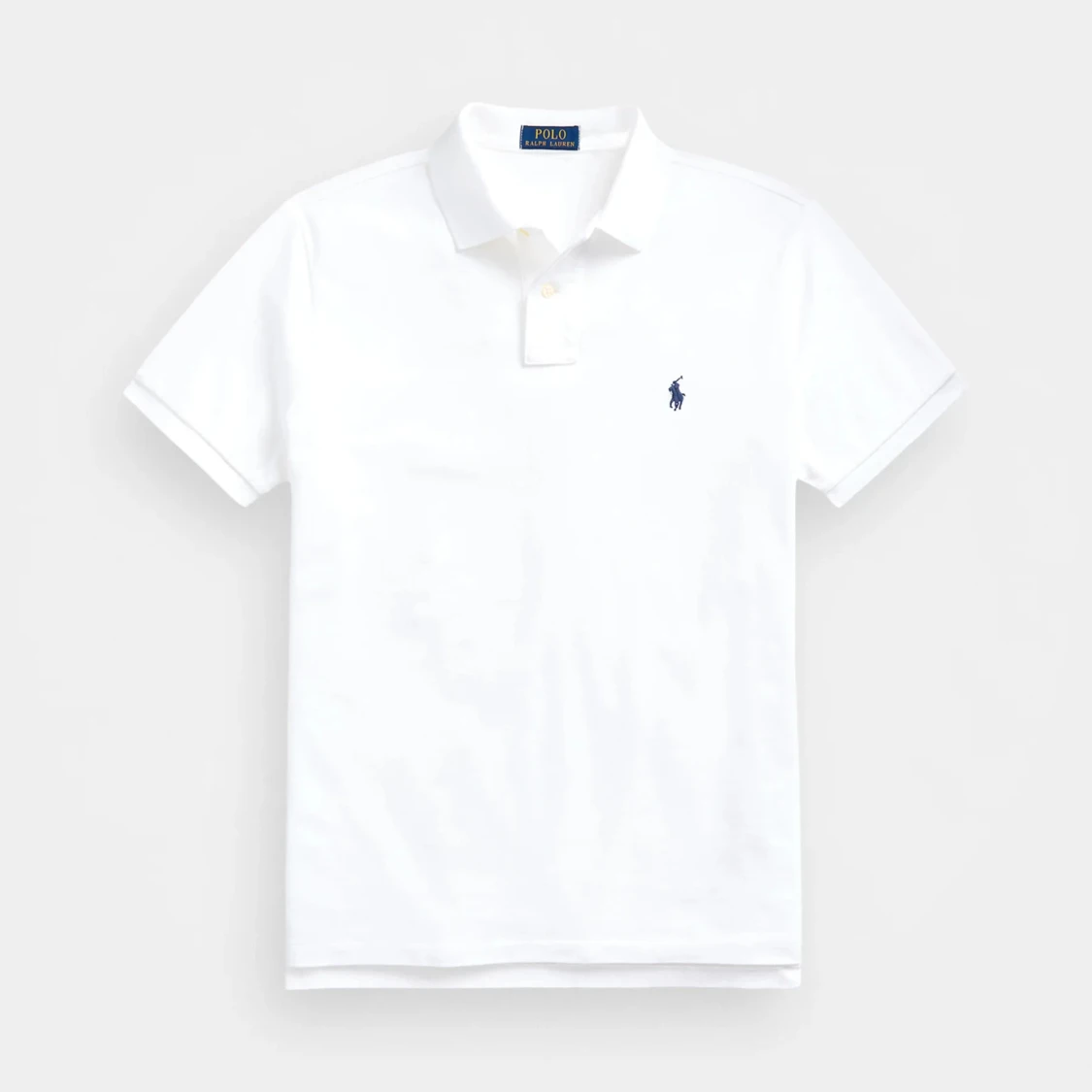 Vit pikétröja från Polo Ralph Lauren