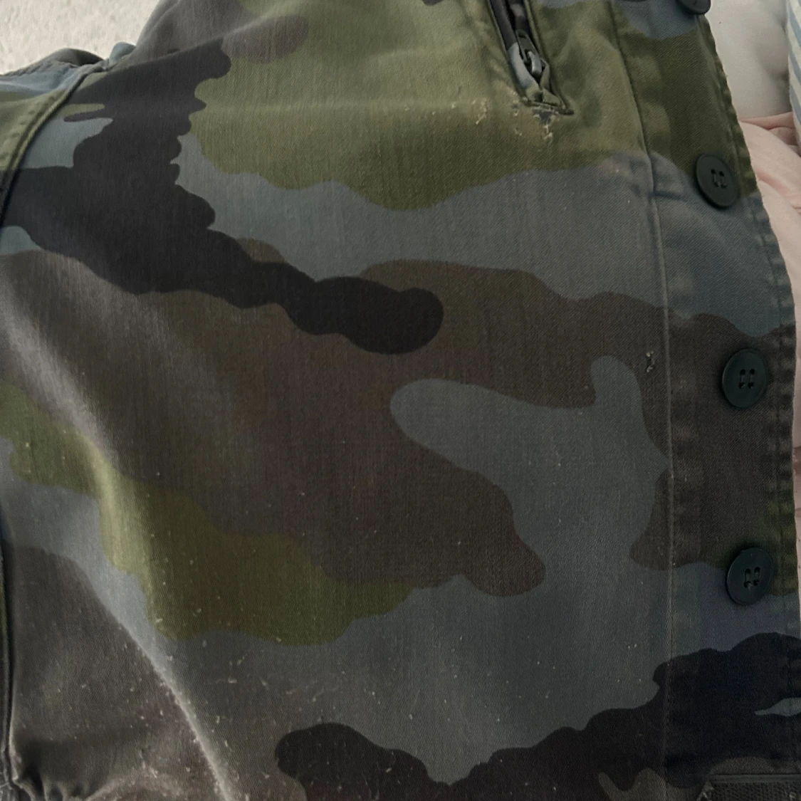 Camouflage jeansjacka quatre filles - 3