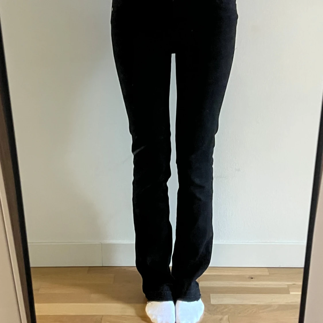 Svarta bootcut jeans från Zara