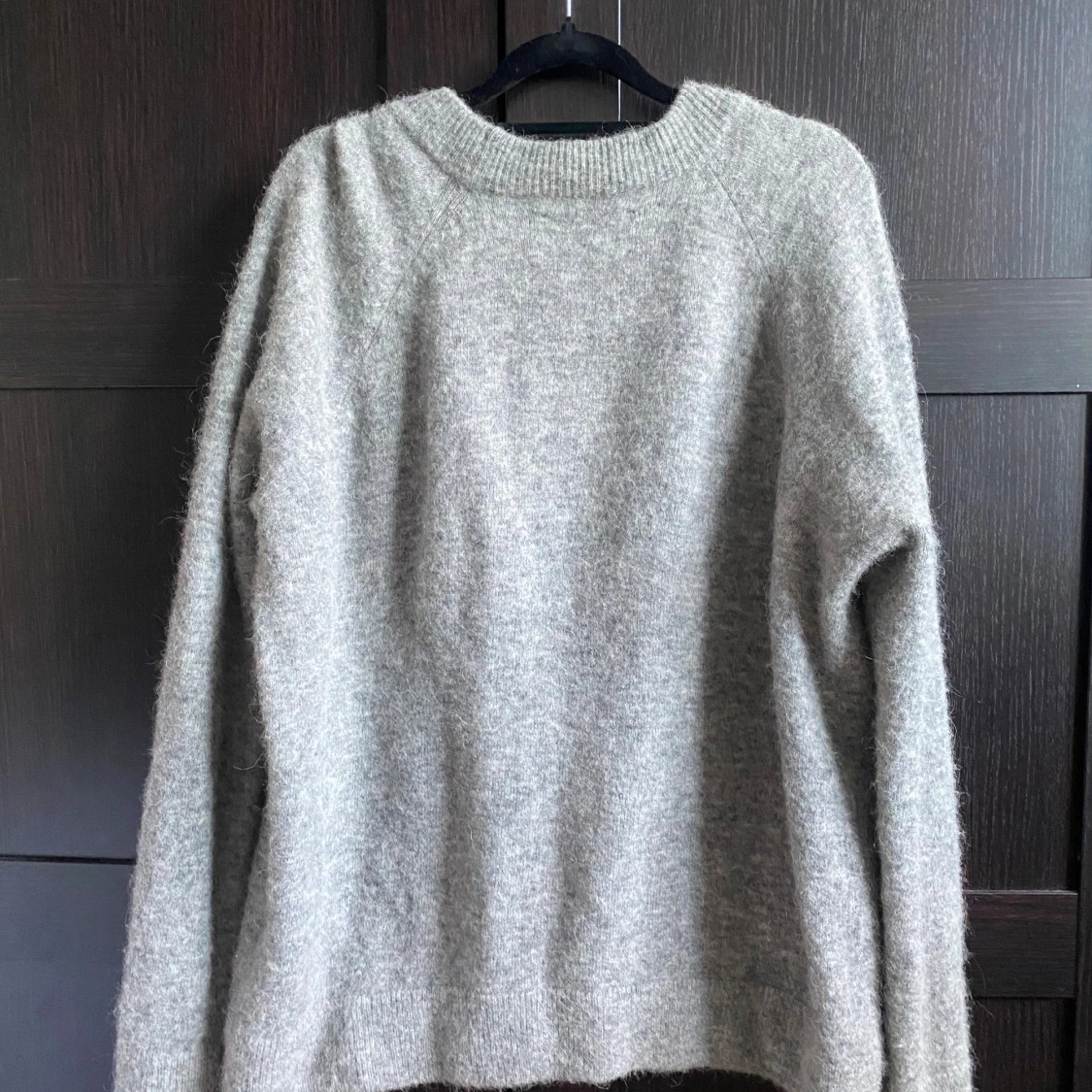 Grå stickad tröja från Samsøe Samsøe - 3