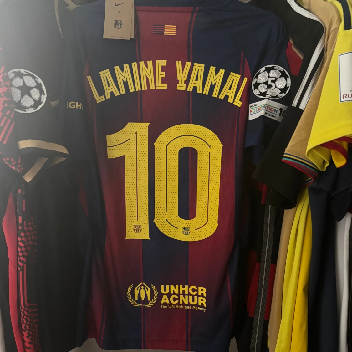 FC Barcelona Lamine Yamal #10 player version matchtröja 2025/26