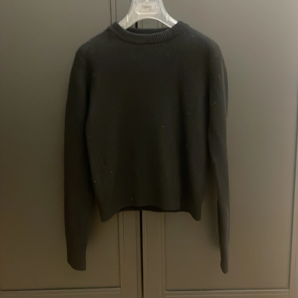 Svart stickad tröja från Zara