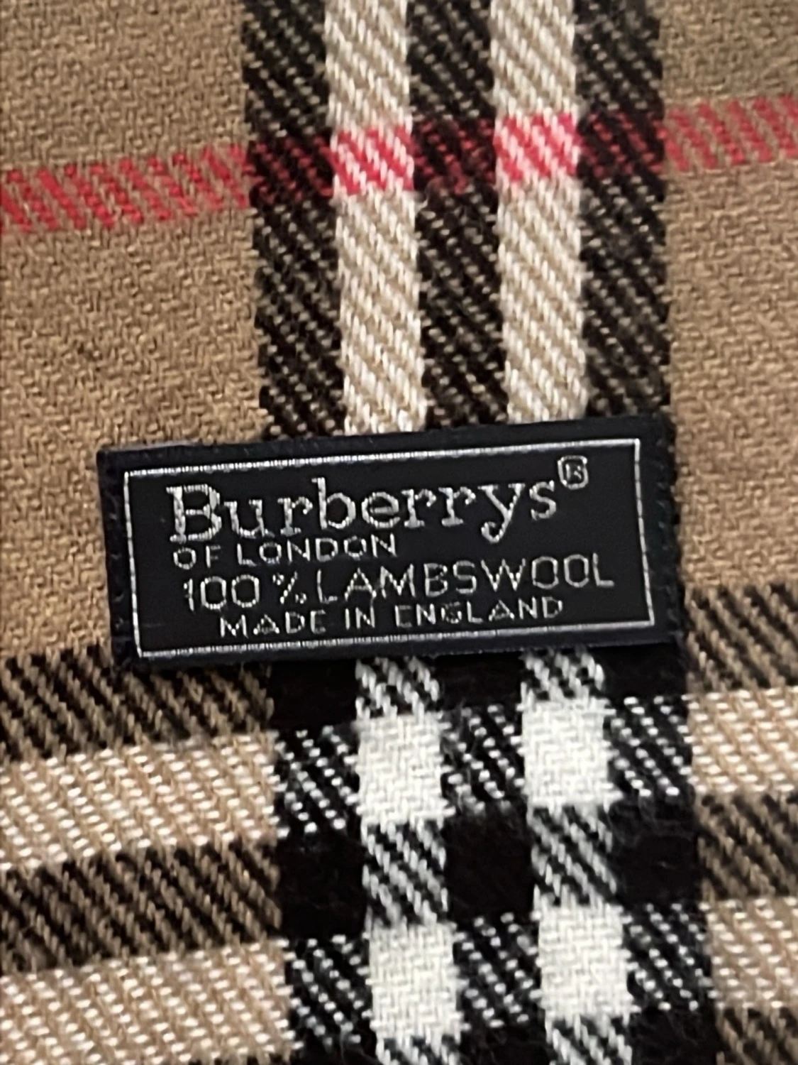 Rutig ullväst från Burberrys - 1