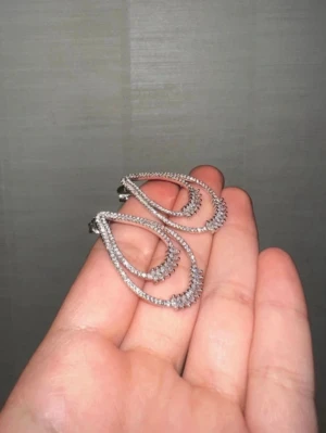 Silverpläterade glasögon - Använd en gång.