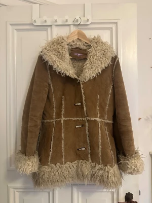 afghan coat - marked as L but fits size S best  bought in the early 2000s sparingly worn
