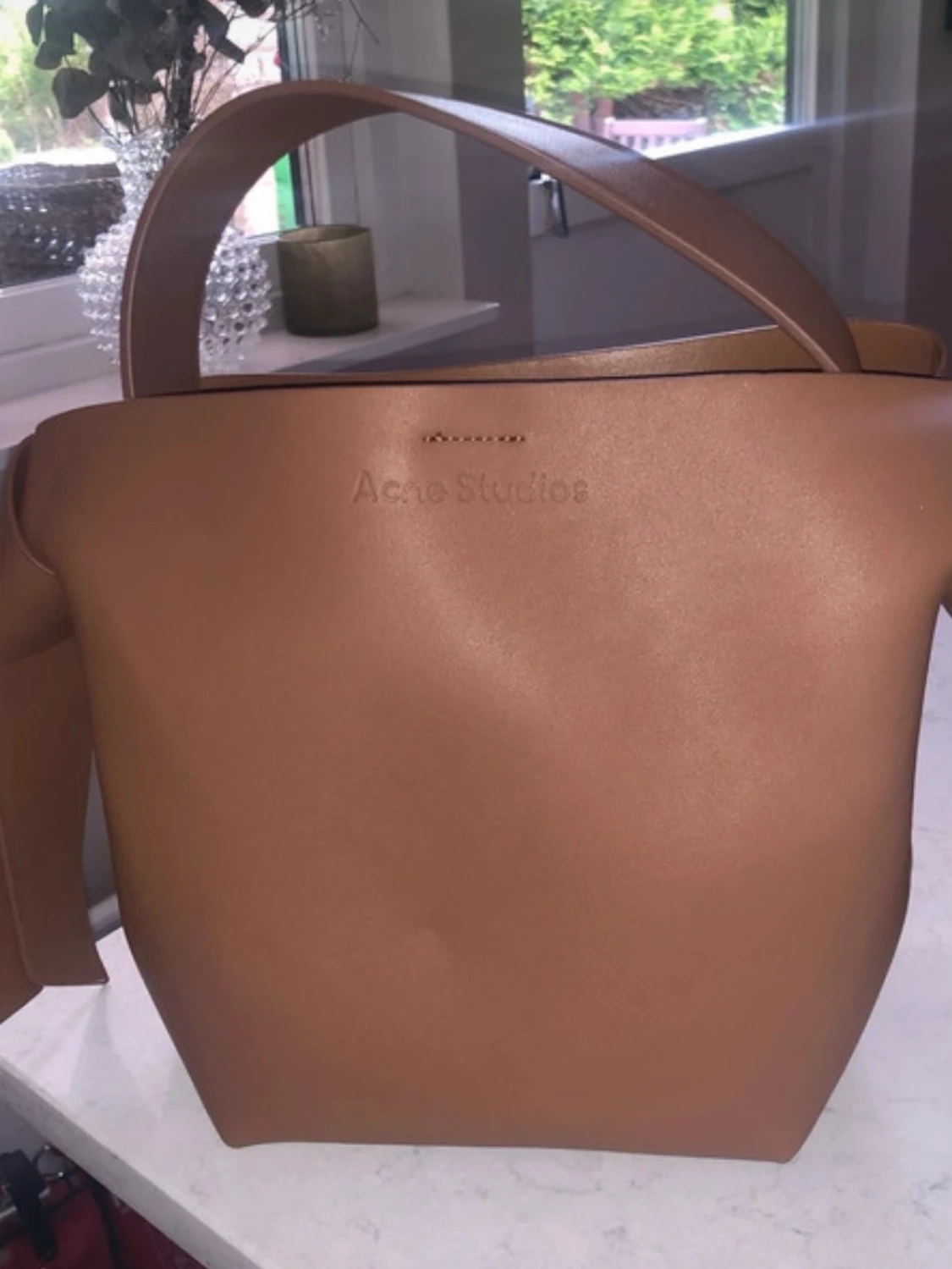 Brun axelväska Acne Studios  - 2