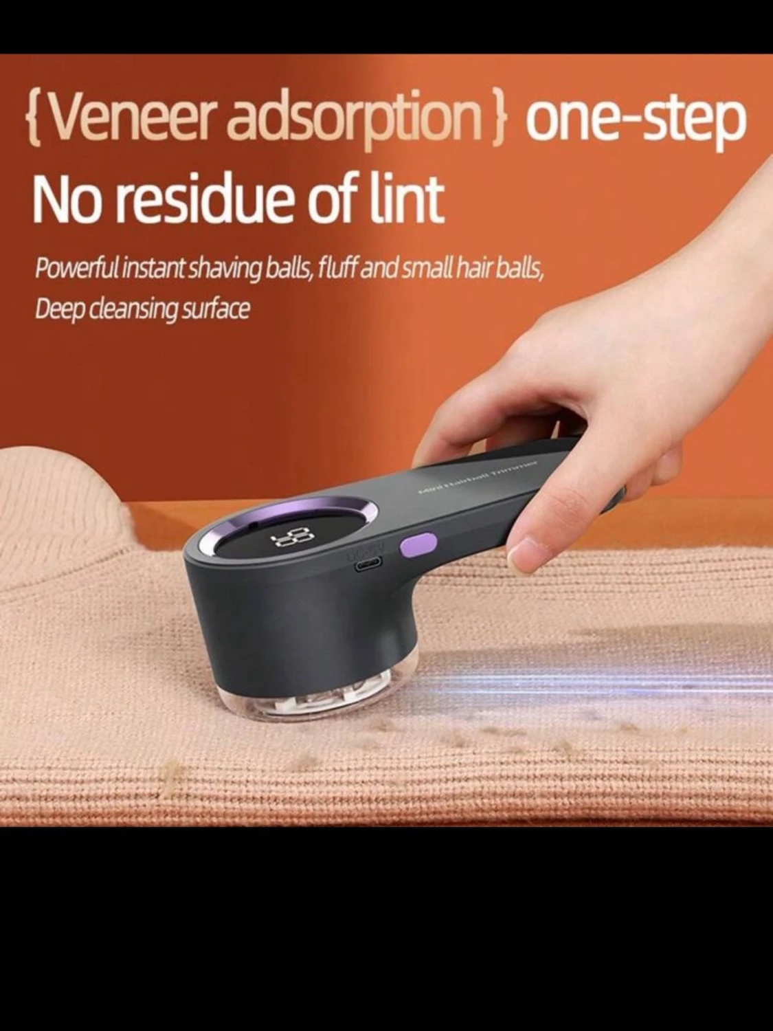 Elektrisk ludd- och nopprengörare - 6