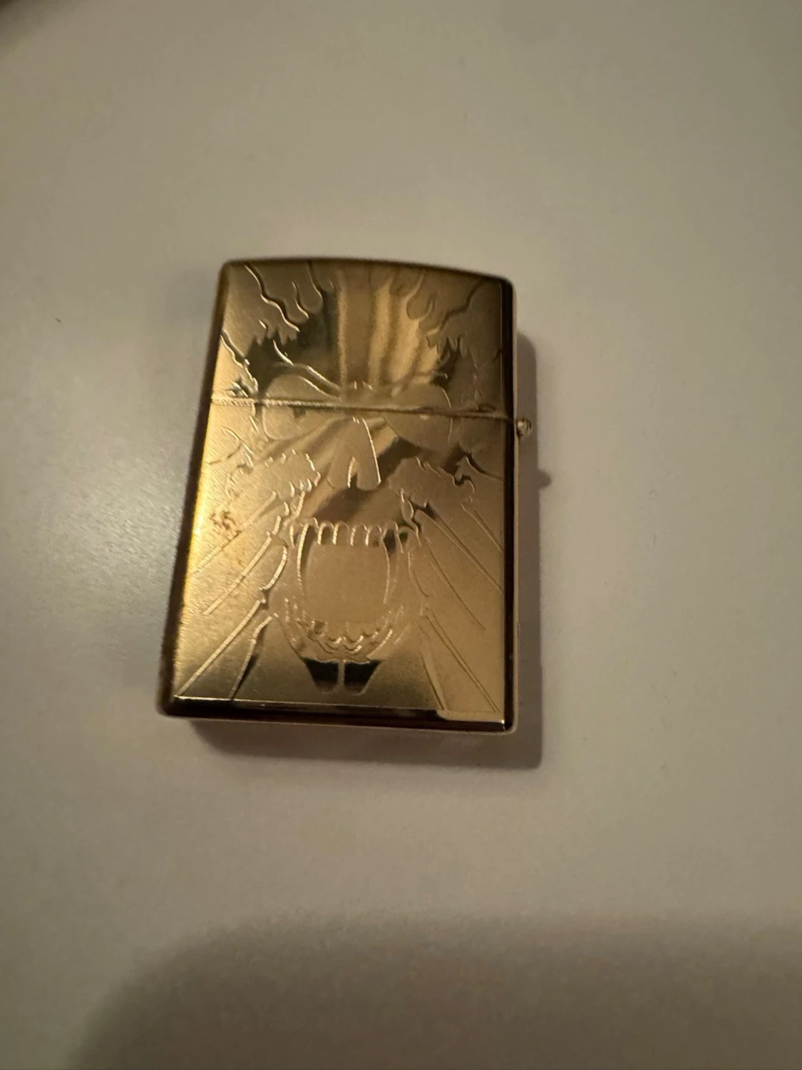 Guldfärgad USB-tändare i presentask - 2