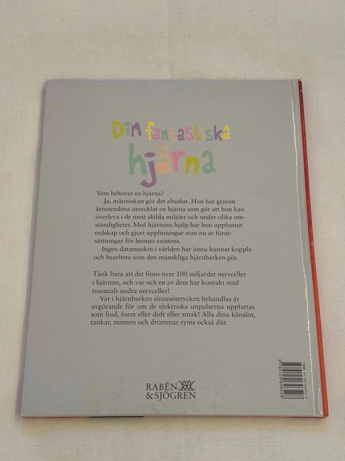 Barn bok: Din Fantastiska Hjärna - 1